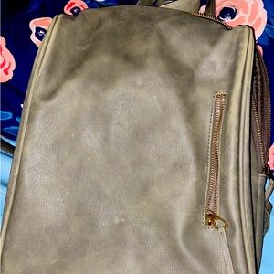Hunter green backpack for sale, used for less than a week!